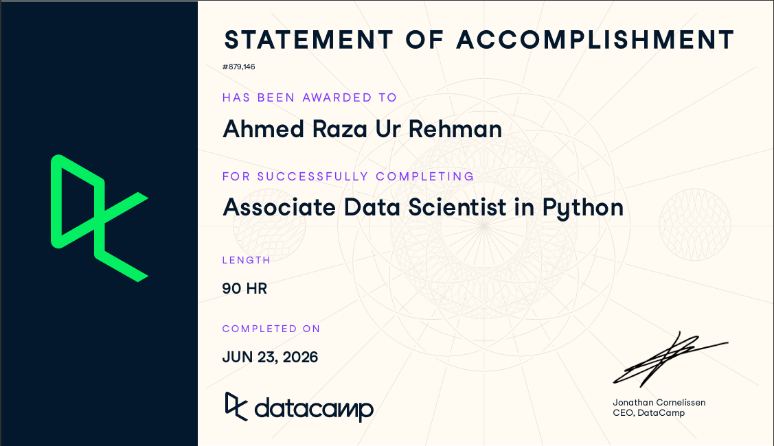 Associate Data Scientist